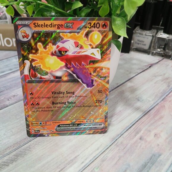 Paldea Evolved Skeledrige EX - Picture 4 of 4